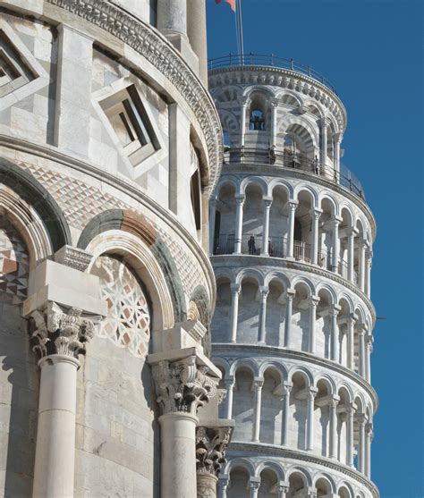 Torre Pendente di Pisa, illustrazione storica