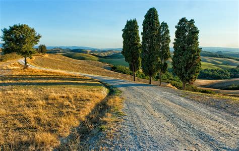 Foto panoramica della campagna lodigiana con strada e canale