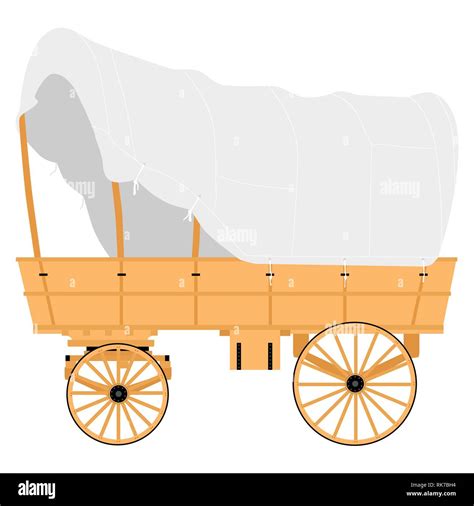 Illustrazione di un carro trainato da buoi che trasporta un crocifisso