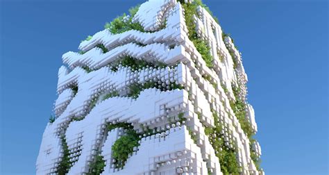 Edificio moderno con elementi di design e materiali innovativi