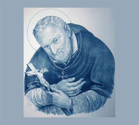 Illustrazione storica di Sant'Alfonso Maria de' Liguori mentre predica o scrive la sua opera