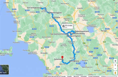 Mappa del percorso stradale consigliato dall'uscita autostradale di Affi fino a San Zeno di Montagna