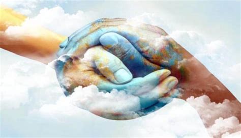 Illustrazione che rappresenta il concetto di pace in terra