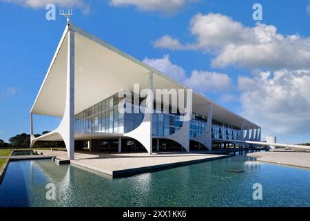 Schema architettonico del complesso dei palazzi governativi di Brasilia.