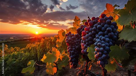 Vigneti dell'Abbazia di Muri-Gries al tramonto