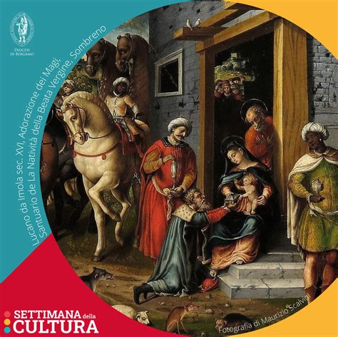 Adorazione dei Magi con i loro doni