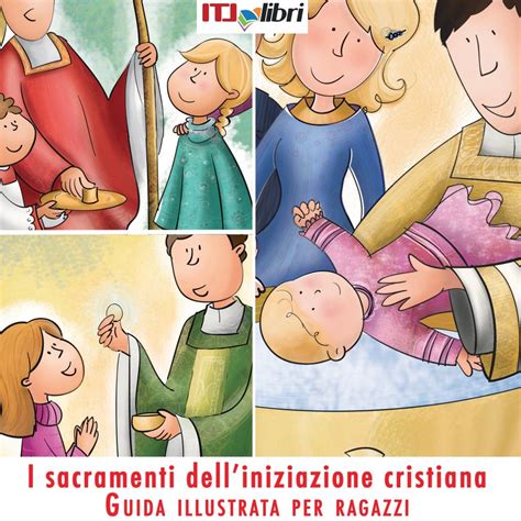 Infografica che mostra i tre sacramenti dell'iniziazione cristiana e il loro legame