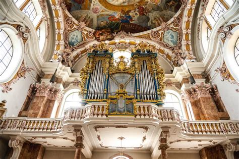 Foto dell'organo barocco della Cattedrale di San Bavone