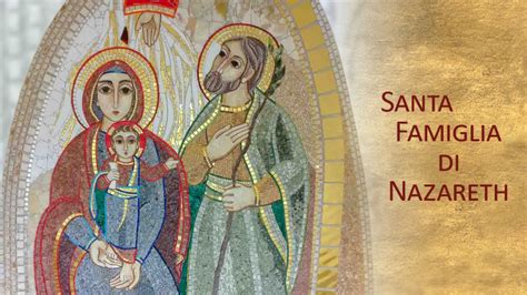 illustrazione della Santa Famiglia di Nazareth