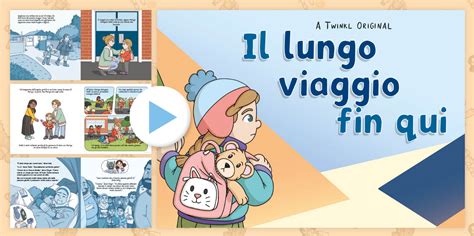 disegno che illustra l'incontro tra un rifugiato e una donna con un tassista