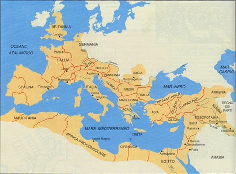 Mappa storica della Gallaecia romana