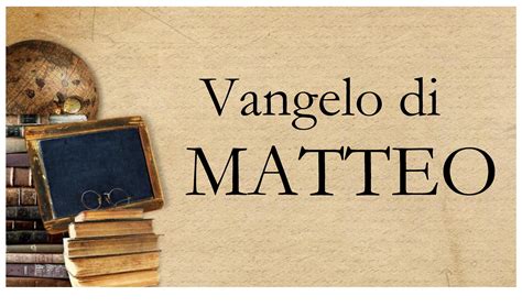 Schema che mostra la struttura del Vangelo di Matteo con i cinque discorsi