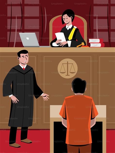 Disegno di un tribunale