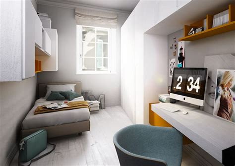 Foto interna di una stanza da letto confortevole nella comunità di Via Filippini