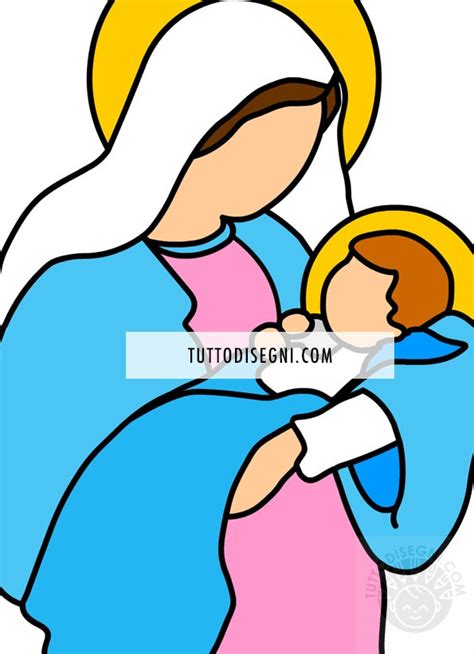 Madonna stilizzata con Bambino, esempio di pittura country