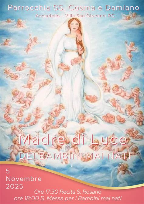 Immagine del Rosario dei bambini mai nati