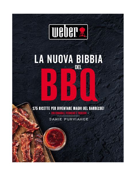 Foto della copertina della Bibbia Weber del Barbecue aperta su una pagina illustrata