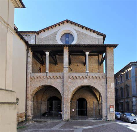 Veduta di Palazzo Papale, Rieti