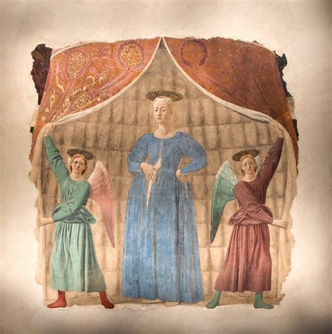 dipinto della Madonna del Parto di Piero della Francesca