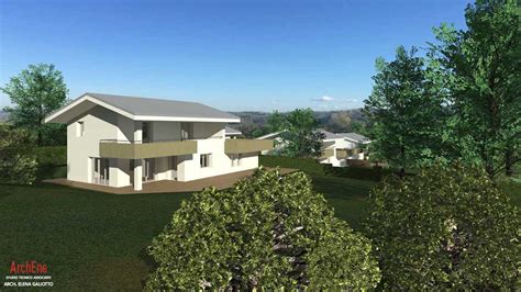 Foto panoramica di un contesto residenziale immerso nel verde nel quartiere Santa Rita