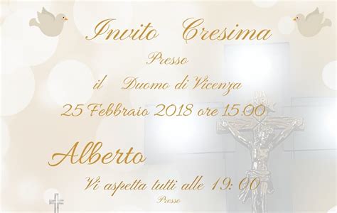 Mockup di inviti per Cresima personalizzati con vari stili