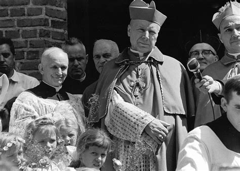 Foto storica del Cardinale Stefan Wyszyński durante il periodo della sua prigionia