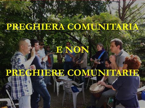 Illustrazione stilizzata di persone riunite in preghiera comunitaria