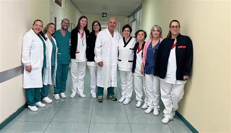 Foto dell'equipe medica del reparto di Ginecologia dell'Ospedale Sacro Cuore Don Calabria