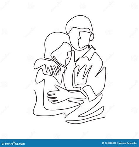 illustrazione stilizzata di una coppia che si abbraccia