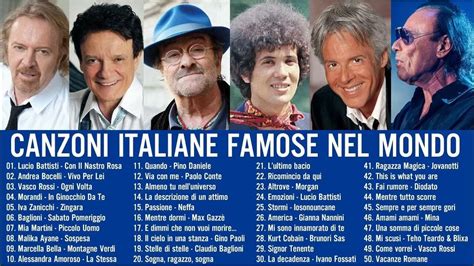 collage fotografico che ritrae i principali cantautori italiani citati durante le loro performance più intense
