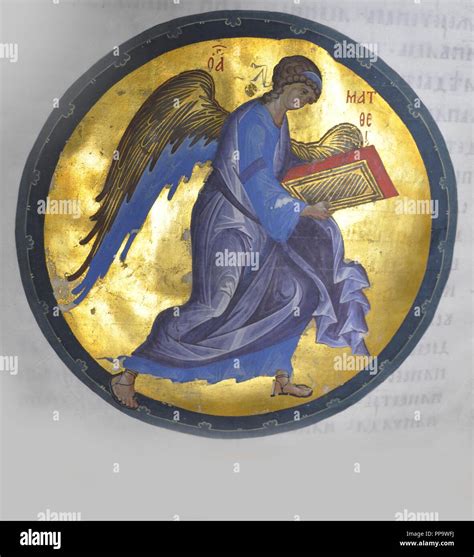 San Matteo Evangelista scrive il Vangelo, assistito da un angelo