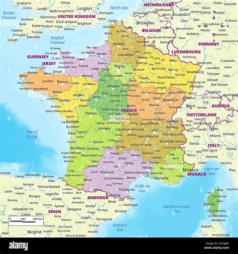 Mappa ferroviaria della Francia con evidenziati i percorsi per Lourdes
