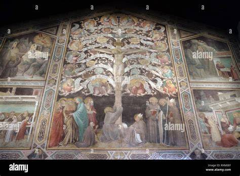 Rappresentazione artistica della Croce come albero della vita o arca di salvezza