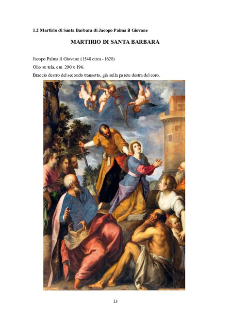 illustrazione di Santa Barbara con i simboli del martirio