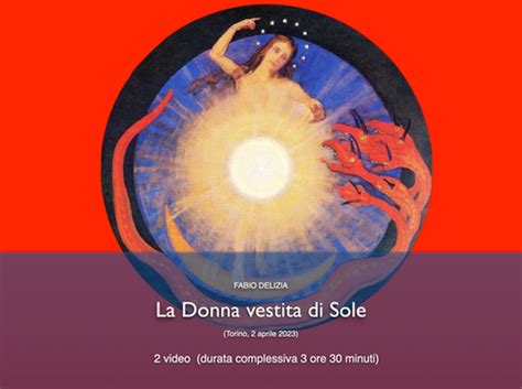 infografica che mostra la simbologia della donna vestita di sole, con dettagli su luna, stelle e corona