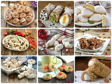 Vetrina di dolci tipici siciliani per la Festa dell'Immacolata, come Petrafennula e Buccellato