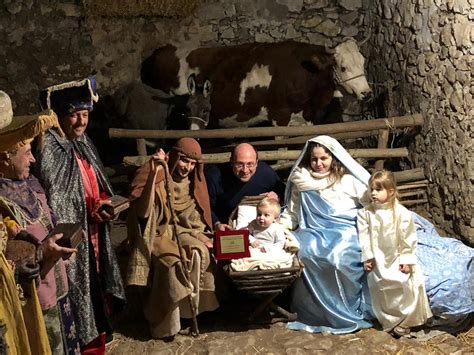 Illustrazione del Presepe Vivente di Angera