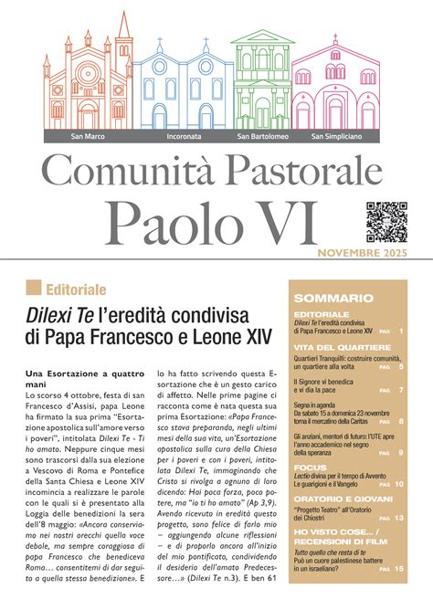 Pagina della Nota Pastorale della CEI