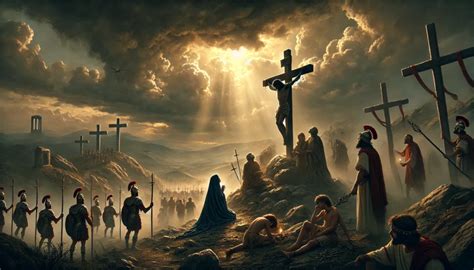 rappresentazione del Crocifisso in una chiesa parrocchiale durante il Venerdì Santo