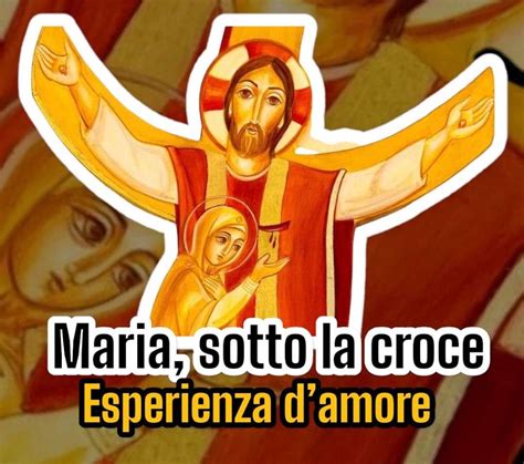 schema raffigurante le figure sotto la croce: Gesù, Maria, Giovanni e il buon ladrone
