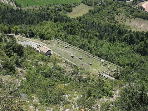Mappa del percorso tra Sulmona, Abbazia, Eremo e Santuario di Ercole Curino