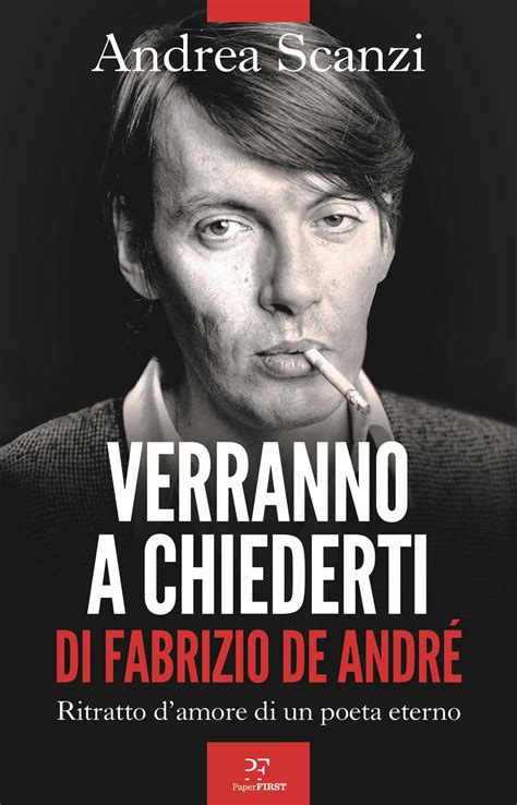 Ritratto di Fabrizio De André in giovane età