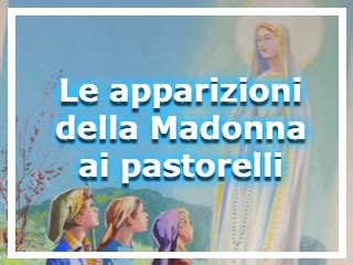 Illustrazione delle apparizioni della Madonna ai tre pastorelli