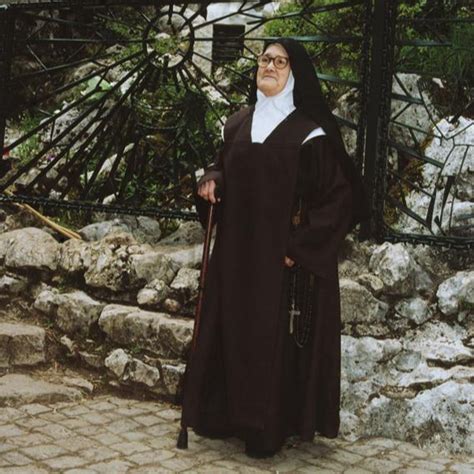 Foto di Suor Lucia di Fatima in età avanzata