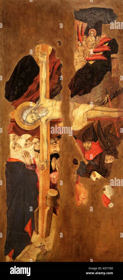 Dettaglio della vecchia e del soldato nella Crocifissione di Sant’Andrea