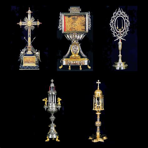 Illustrazione o foto delle reliquie della Vera Croce e del Titulus Crucis