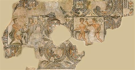 Mosaico romano rinvenuto nell'ipogeo della Cattedrale