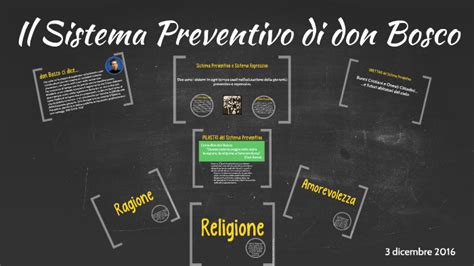 Schema del sistema preventivo di Don Bosco