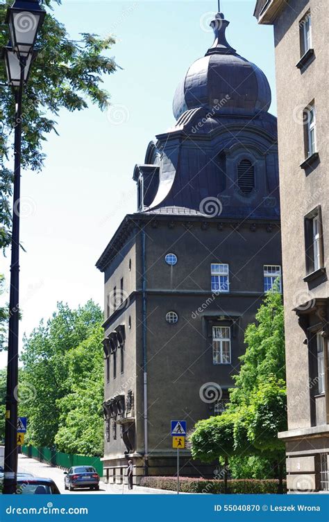 Cattedrale di Cristo Re a Katowice, facciata con iscrizione