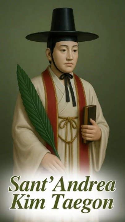 Ritratto di Sant'Andrea Kim Taegon